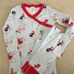 Hanna Andersson girls pj’s size 6/7